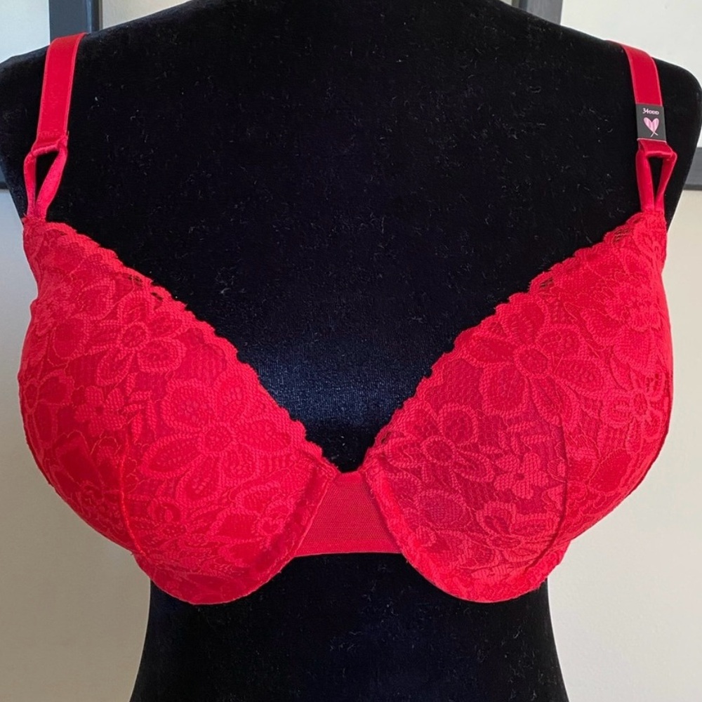 Victoria's Secret Lace Lined Demi Bra